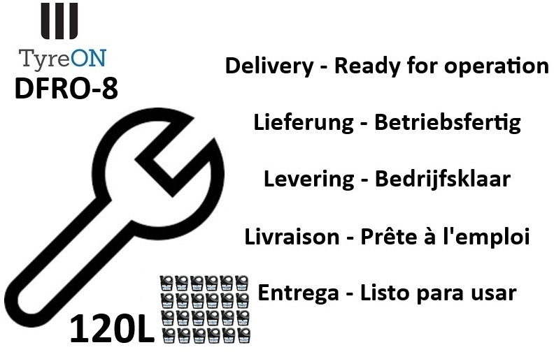 DRFO-8 Delivery of 8 mobile lifting columns ready for operation including 120L hydraulic oil and a functional test with load - Equipo de taller: foto 1 DRFO-8 Delivery of 8 mobile lifting columns ready for operation including 120L hydraulic oil and a functional test with load - Equipo de taller: foto 1