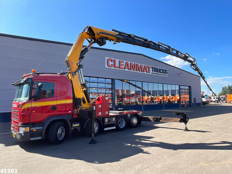 Scania G 480 8x2 Fassi 95 Tonmeter ladkraan + Fly-Jib - Cabeza tractora: foto 1 Scania G 480 8x2 Fassi 95 Tonmeter ladkraan + Fly-Jib - Cabeza tractora: foto 1