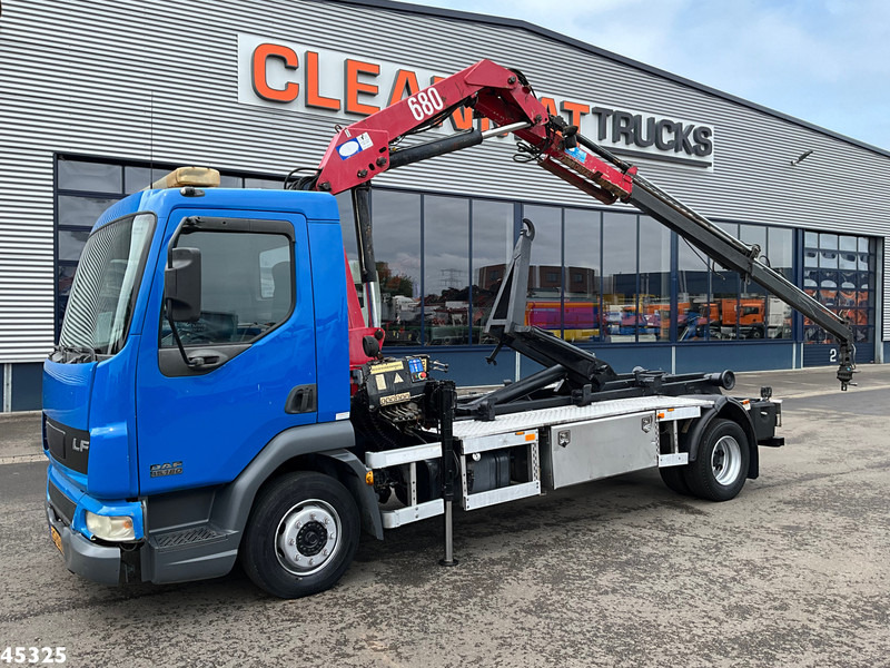 DAF FA 45 LF 180 HMF 7 Tonmeter laadkraan - Camión multibasculante, Camión grúa: foto 1 DAF FA 45 LF 180 HMF 7 Tonmeter laadkraan - Camión multibasculante, Camión grúa: foto 1