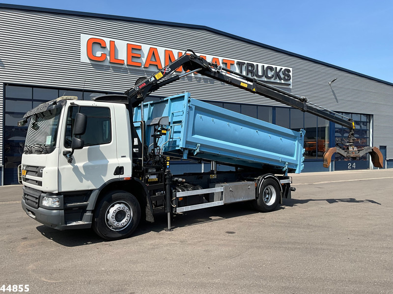 DAF FA 65 CF 250 Hiab 8 Tonmeter laadkraan - Camión volquete, Camión grúa: foto 1 DAF FA 65 CF 250 Hiab 8 Tonmeter laadkraan - Camión volquete, Camión grúa: foto 1