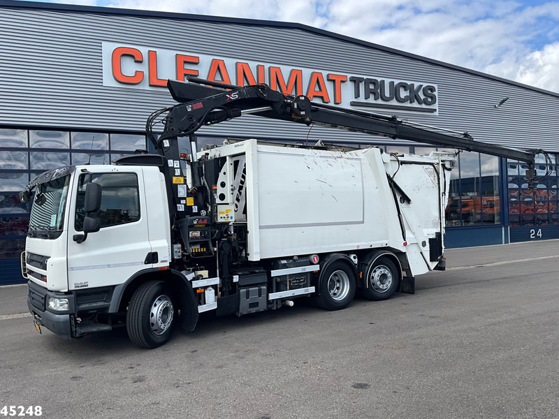 DAF FAN 75 CF 250 Hiab 21 Tonmeter laadkraan + weegsysteem - Camión de basura: foto 1 DAF FAN 75 CF 250 Hiab 21 Tonmeter laadkraan + weegsysteem - Camión de basura: foto 1