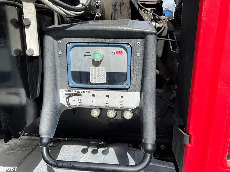 Camión de basura DAF FAN CF 290 Euro 6 Hiab 21 Tonmeter laadkraan Just 166.914 km!: foto 9