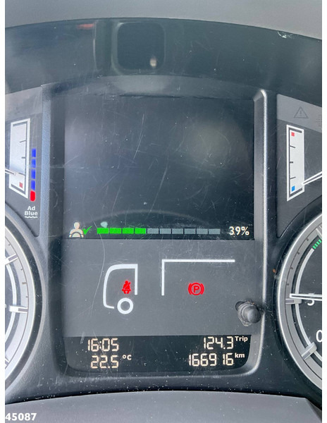 Camión de basura DAF FAN CF 290 Euro 6 Hiab 21 Tonmeter laadkraan Just 166.914 km!: foto 20