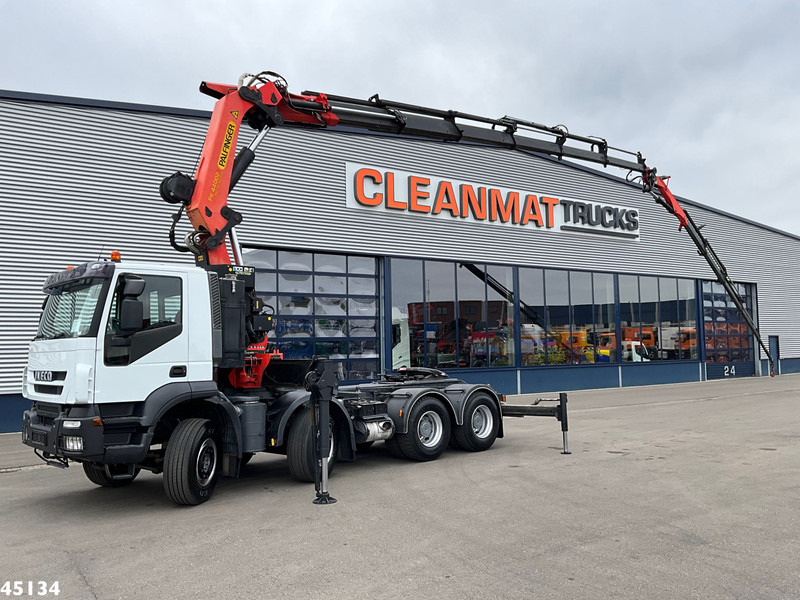 Iveco Stralis AD410T44 8x4 Palfinger 44 Tonmeter laadkraan + Fly-Jib Just 222.398 km! - Camión grúa: foto 3 Iveco Stralis AD410T44 8x4 Palfinger 44 Tonmeter laadkraan + Fly-Jib Just 222.398 km! - Camión grúa: foto 3