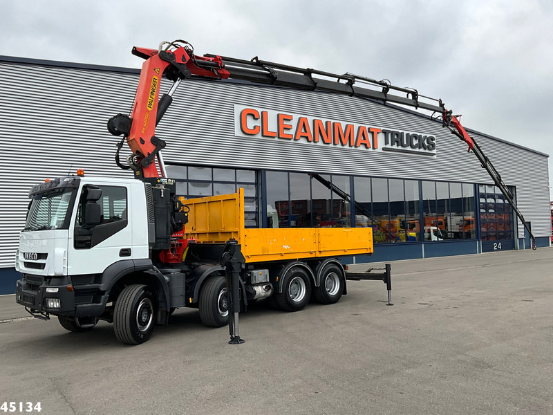 Iveco Stralis AD410T44 8x4 Palfinger 44 Tonmeter laadkraan + Fly-Jib Just 222.398 km! - Camión grúa: foto 1 Iveco Stralis AD410T44 8x4 Palfinger 44 Tonmeter laadkraan + Fly-Jib Just 222.398 km! - Camión grúa: foto 1