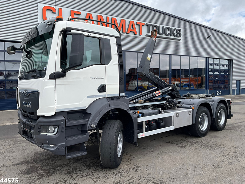 MAN TGS 33.470 6x4 Euro 6 Full Steel AJK 20 Ton haakarmsysteem - Camión multibasculante: foto 1 MAN TGS 33.470 6x4 Euro 6 Full Steel AJK 20 Ton haakarmsysteem - Camión multibasculante: foto 1