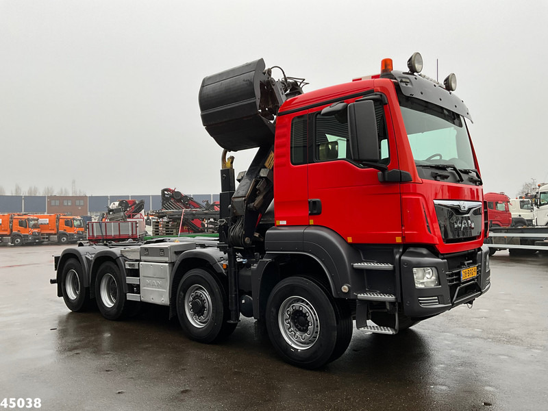 MAN TGS 35.400 8x4 Euro 6 HMF 16 Tonmeter Z-kraan - Camión multibasculante, Camión grúa: foto 3 MAN TGS 35.400 8x4 Euro 6 HMF 16 Tonmeter Z-kraan - Camión multibasculante, Camión grúa: foto 3