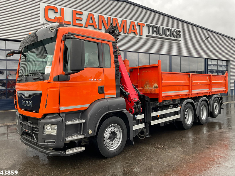 MAN TGS 35.400 8x4 Euro 6 Palfinger 17 Tonmeter Z-kraan - Camión volquete, Camión grúa: foto 4 MAN TGS 35.400 8x4 Euro 6 Palfinger 17 Tonmeter Z-kraan - Camión volquete, Camión grúa: foto 4
