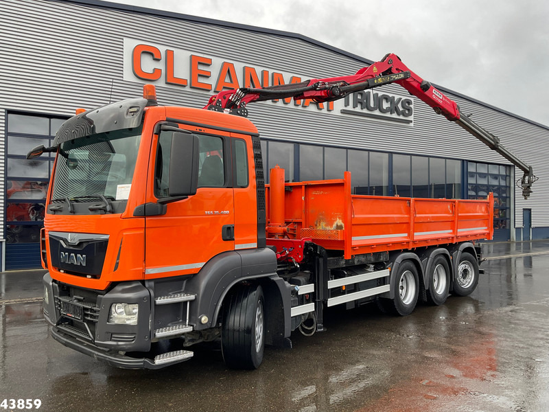 MAN TGS 35.400 8x4 Euro 6 Palfinger 17 Tonmeter Z-kraan - Camión volquete, Camión grúa: foto 2 MAN TGS 35.400 8x4 Euro 6 Palfinger 17 Tonmeter Z-kraan - Camión volquete, Camión grúa: foto 2