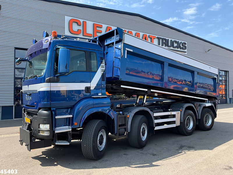 MAN TGS 43.440 8x8 HTS 30 Ton containersysteem + Vossebelt 20m³ container - Camión con equipo de cable: foto 3 MAN TGS 43.440 8x8 HTS 30 Ton containersysteem + Vossebelt 20m³ container - Camión con equipo de cable: foto 3