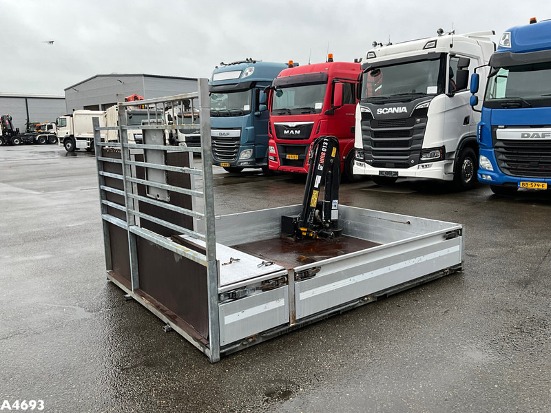 Open laadbak + Hiab 1,3 Tonmeter laadkraan - Contenedor de gancho: foto 3 Open laadbak + Hiab 1,3 Tonmeter laadkraan - Contenedor de gancho: foto 3