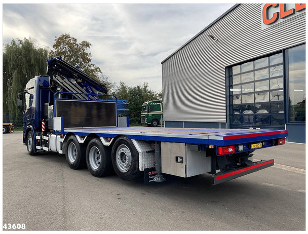Scania G 450 8x4 Fassi 45 Tonmeter laadkraan + Fly-Jib Just 151.350 km! - Camión grúa: foto 4 Scania G 450 8x4 Fassi 45 Tonmeter laadkraan + Fly-Jib Just 151.350 km! - Camión grúa: foto 4
