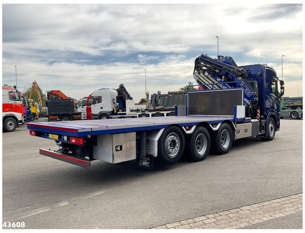 Scania G 450 8x4 Fassi 45 Tonmeter laadkraan + Fly-Jib Just 151.350 km! - Camión grúa: foto 5 Scania G 450 8x4 Fassi 45 Tonmeter laadkraan + Fly-Jib Just 151.350 km! - Camión grúa: foto 5