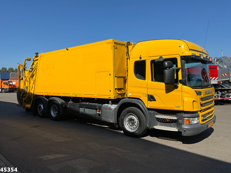 Camión de basura Scania P 280 Euro 6 Haller 25m³: foto 6