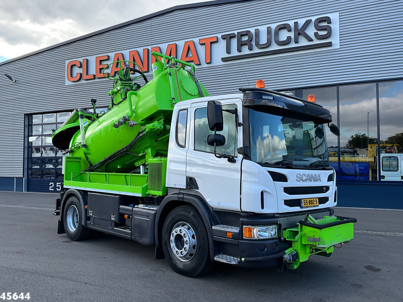 Scania P 280 Euro 6 Koks Kolkenzuiger Just 145.856 km! - Limpieza de alcantarillado: foto 4 Scania P 280 Euro 6 Koks Kolkenzuiger Just 145.856 km! - Limpieza de alcantarillado: foto 4