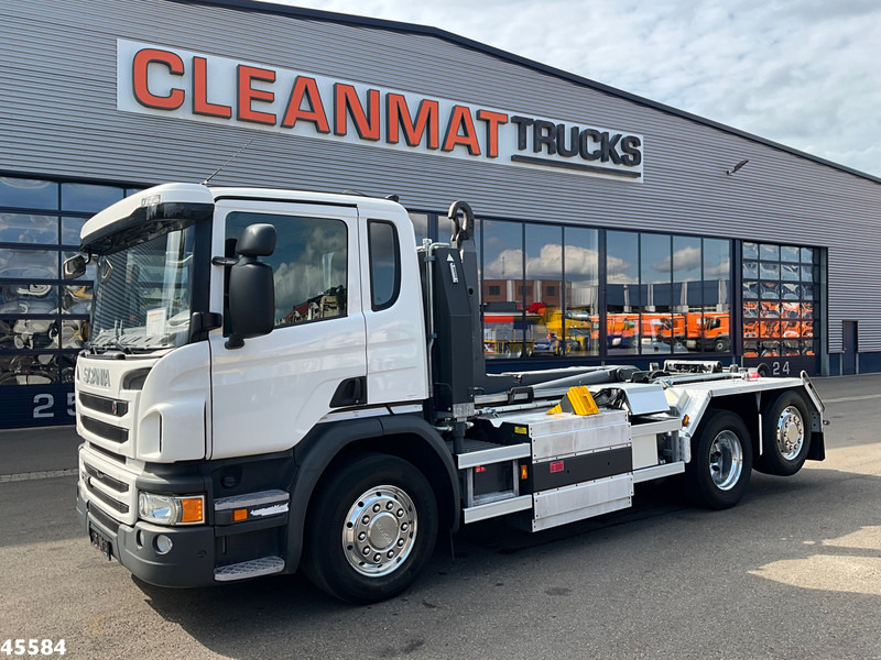 Scania P 340 Euro 6 CNG 21 Ton haakarmsysteem Just 140.611 km! - Camión multibasculante: foto 2 Scania P 340 Euro 6 CNG 21 Ton haakarmsysteem Just 140.611 km! - Camión multibasculante: foto 2