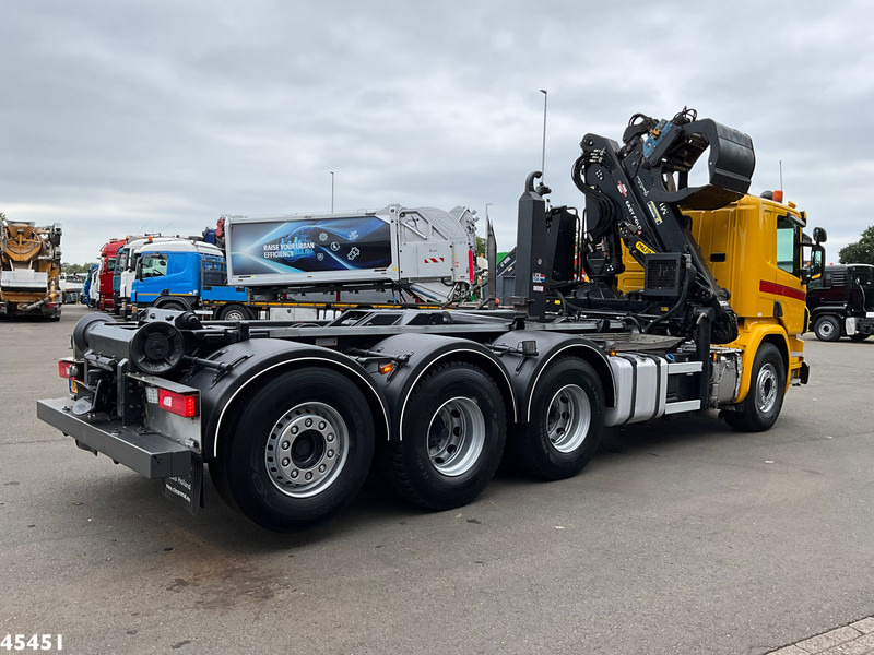 Scania P 410 8x4 Euro 6 Palfinger 14 Tonmeter Z-kraan - Camión multibasculante, Camión grúa: foto 4 Scania P 410 8x4 Euro 6 Palfinger 14 Tonmeter Z-kraan - Camión multibasculante, Camión grúa: foto 4