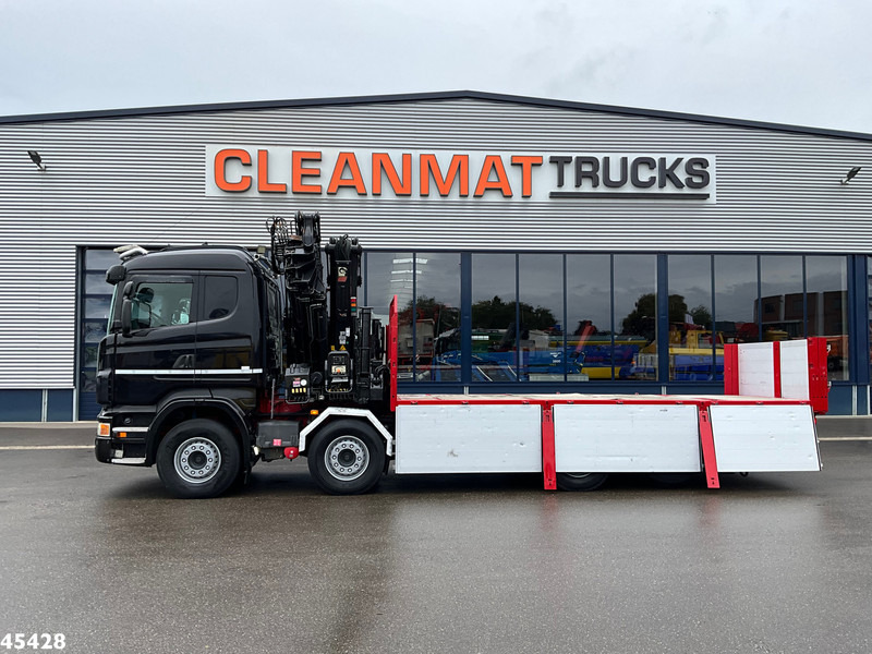 Scania R 480 8x2 Retarder Hiab 47 Tonmeter laadkraan + Fly-Jib! Just 242.931 km! - Camión grúa: foto 4 Scania R 480 8x2 Retarder Hiab 47 Tonmeter laadkraan + Fly-Jib! Just 242.931 km! - Camión grúa: foto 4