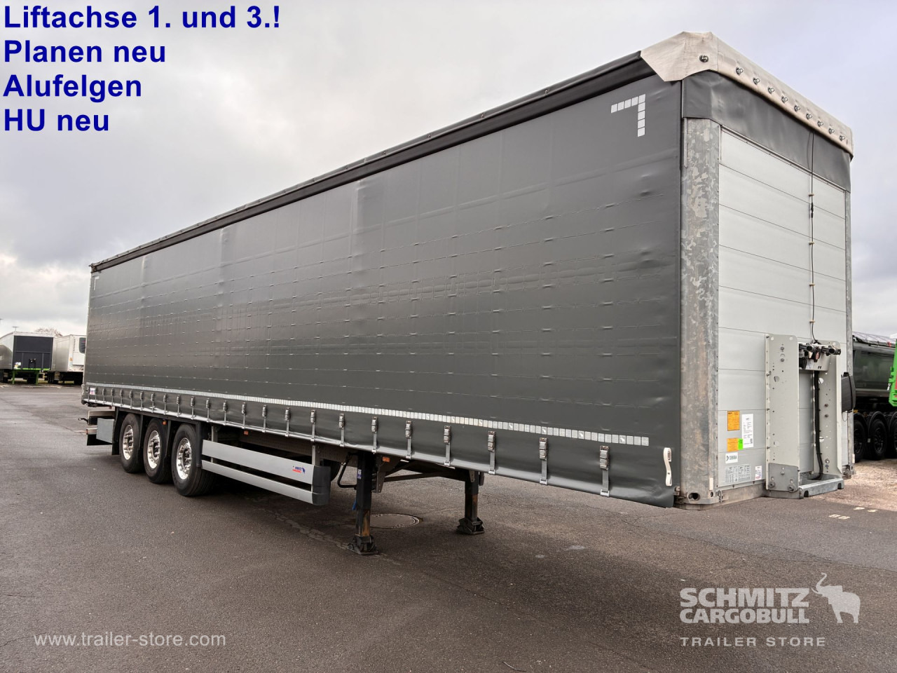 SCHMITZ Auflieger Curtainsider Standard - Semirremolque lona: foto 1 SCHMITZ Auflieger Curtainsider Standard - Semirremolque lona: foto 1