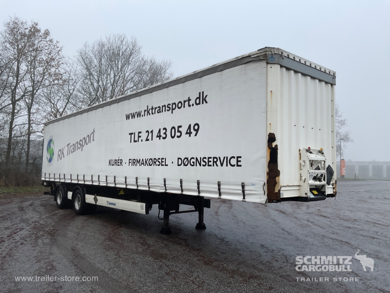 KRONE Curtainsider Standard Taillift - Semirremolque lona: foto 1 KRONE Curtainsider Standard Taillift - Semirremolque lona: foto 1