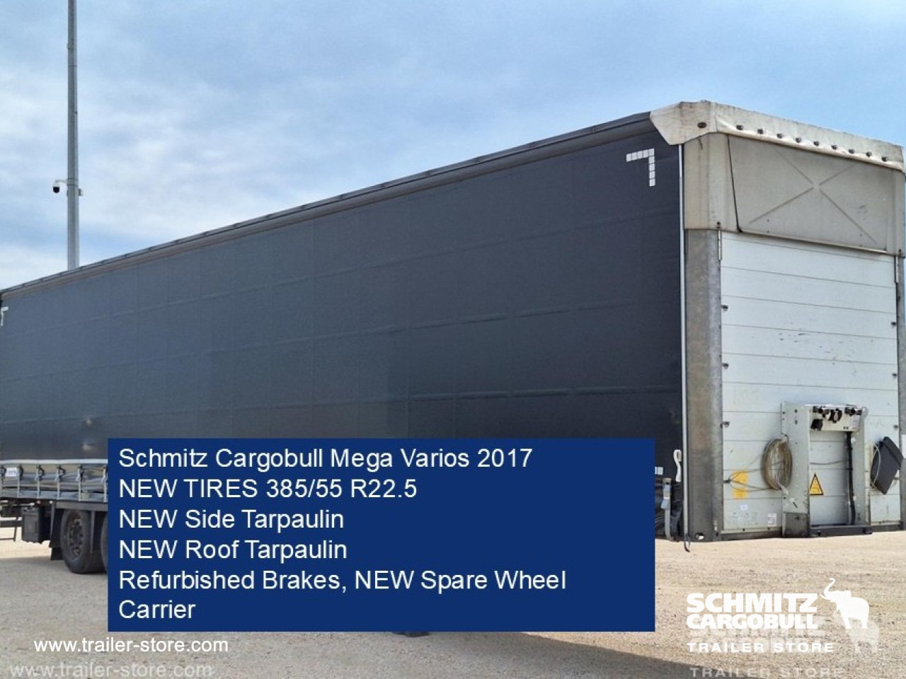 SCHMITZ Curtainsider Mega - Semirremolque lona: foto 1 SCHMITZ Curtainsider Mega - Semirremolque lona: foto 1