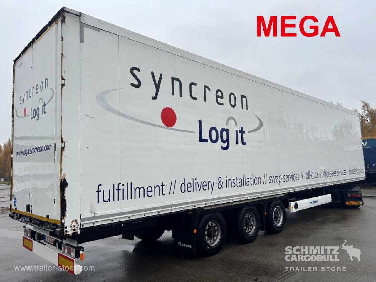 KRONE Dryfreight Standard Double deck - Semirremolque caja cerrada: foto 1 KRONE Dryfreight Standard Double deck - Semirremolque caja cerrada: foto 1