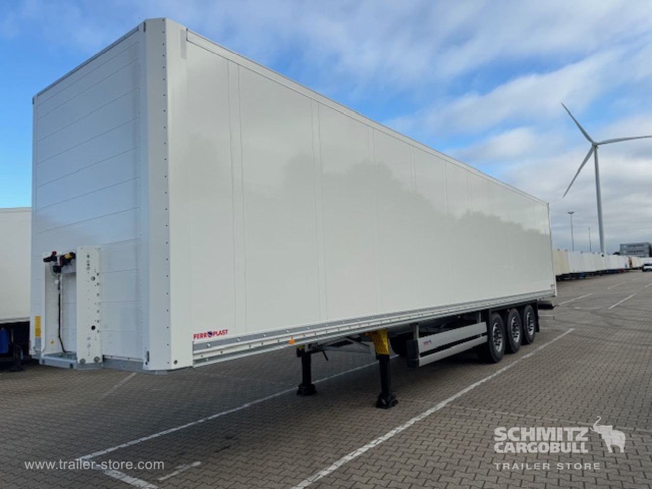 SCHMITZ Oplegger Kasten Standard Roller shutter door - Semirremolque caja cerrada: foto 3 SCHMITZ Oplegger Kasten Standard Roller shutter door - Semirremolque caja cerrada: foto 3