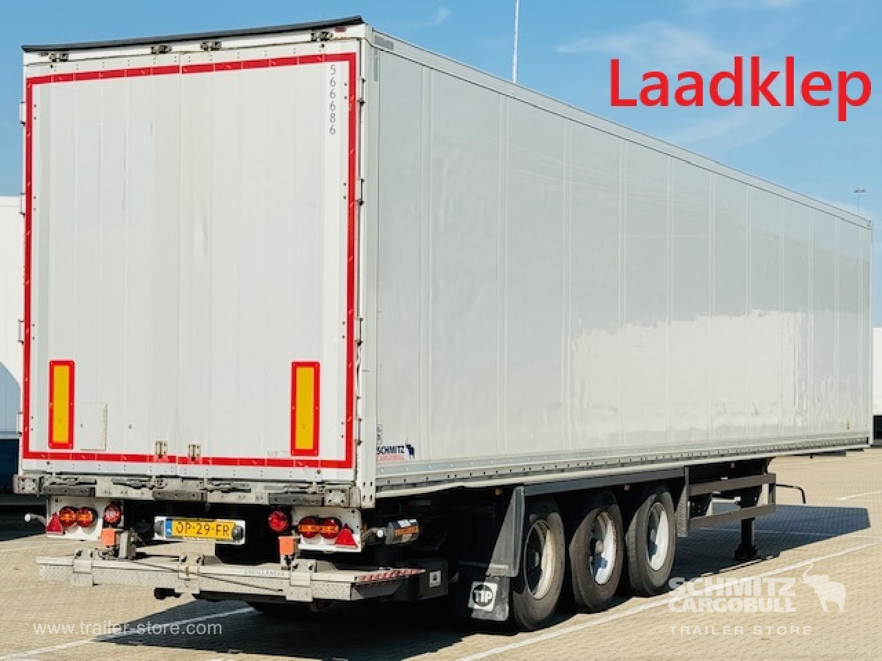 SCHMITZ Oplegger Kasten Standard Taillift - Semirremolque caja cerrada: foto 1 SCHMITZ Oplegger Kasten Standard Taillift - Semirremolque caja cerrada: foto 1