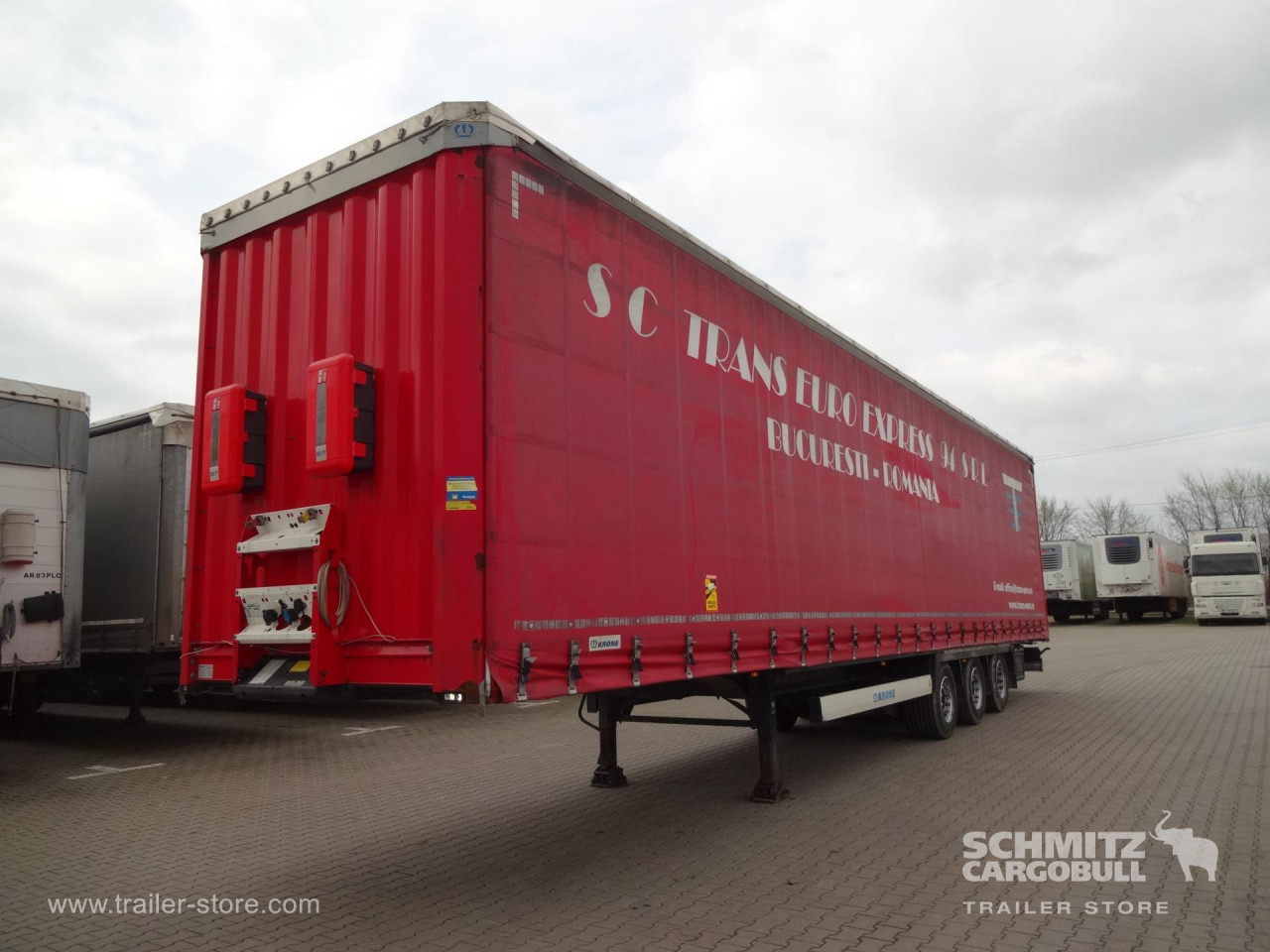 KRONE Curtainsider Mega - Semirremolque lona: foto 5 KRONE Curtainsider Mega - Semirremolque lona: foto 5