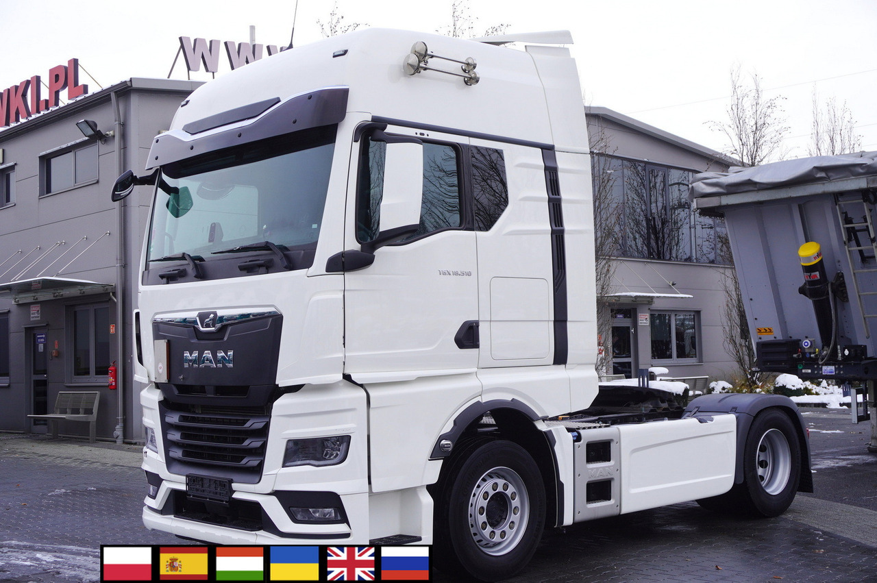 MAN TGX 18.510 E6 4×2 tractor unit / Retarder / Sleeper cab / 2023 / 4 units - Cabeza tractora: foto 1 MAN TGX 18.510 E6 4×2 tractor unit / Retarder / Sleeper cab / 2023 / 4 units - Cabeza tractora: foto 1