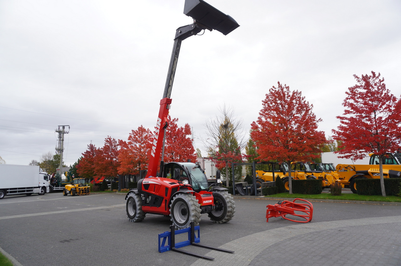 Manipulador telescópico FARESIN 730C Classic 55 / 550 MTH !!! / 7 m reach / joystick: foto 12