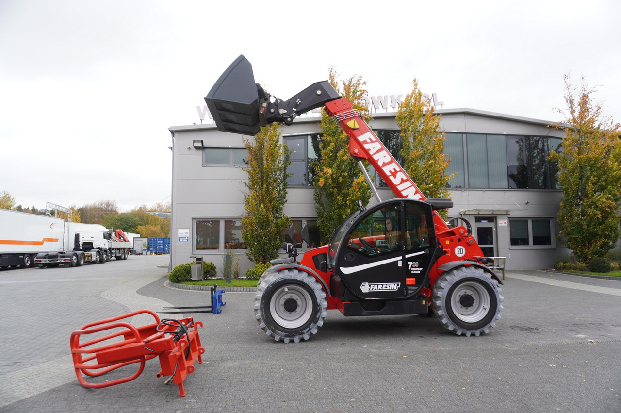 Manipulador telescópico FARESIN 730C Classic 55 / 550 MTH !!! / 7 m reach / joystick: foto 10