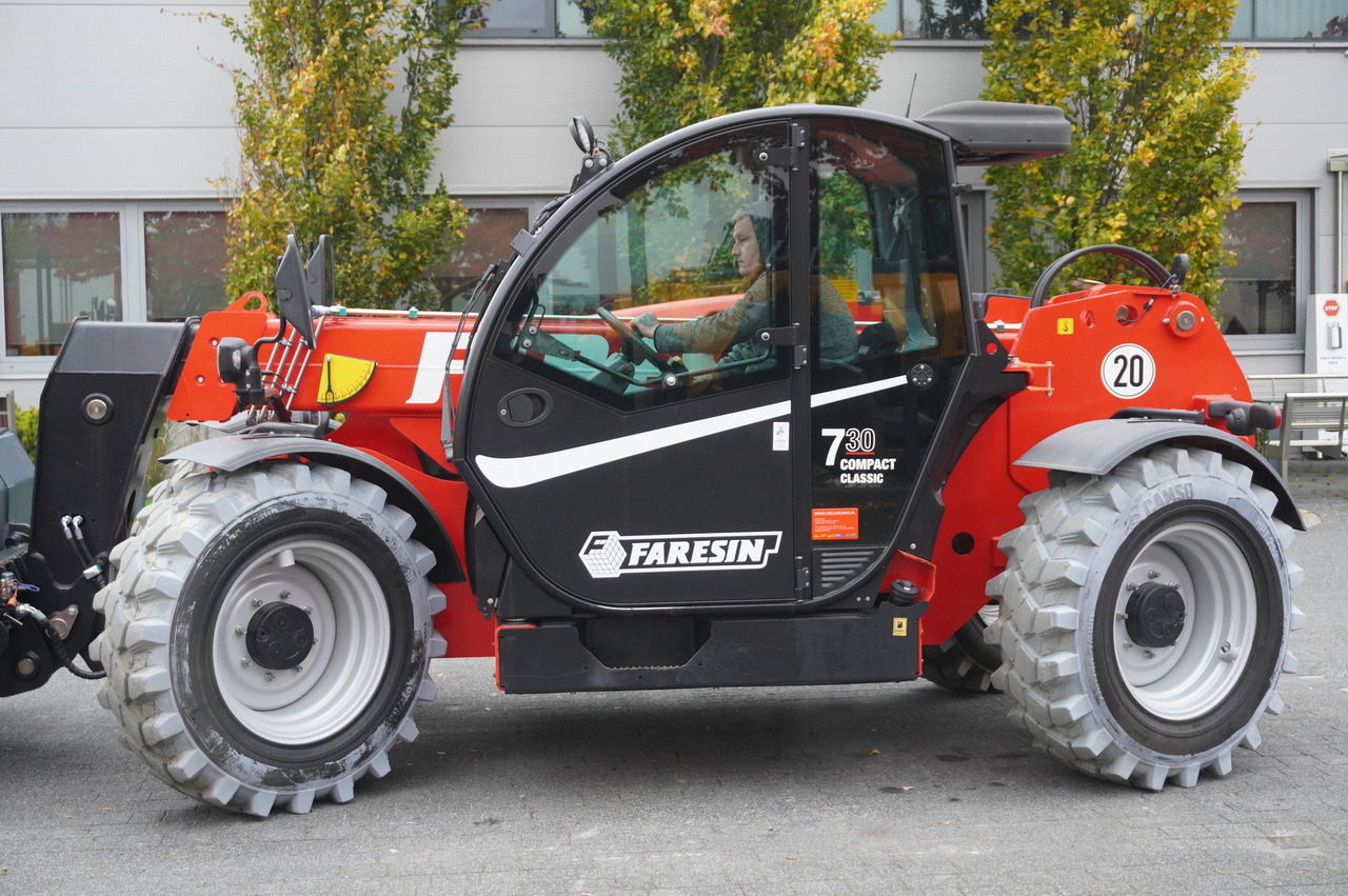 Manipulador telescópico FARESIN 730C Classic 55 / 550 MTH !!! / 7 m reach / joystick: foto 17