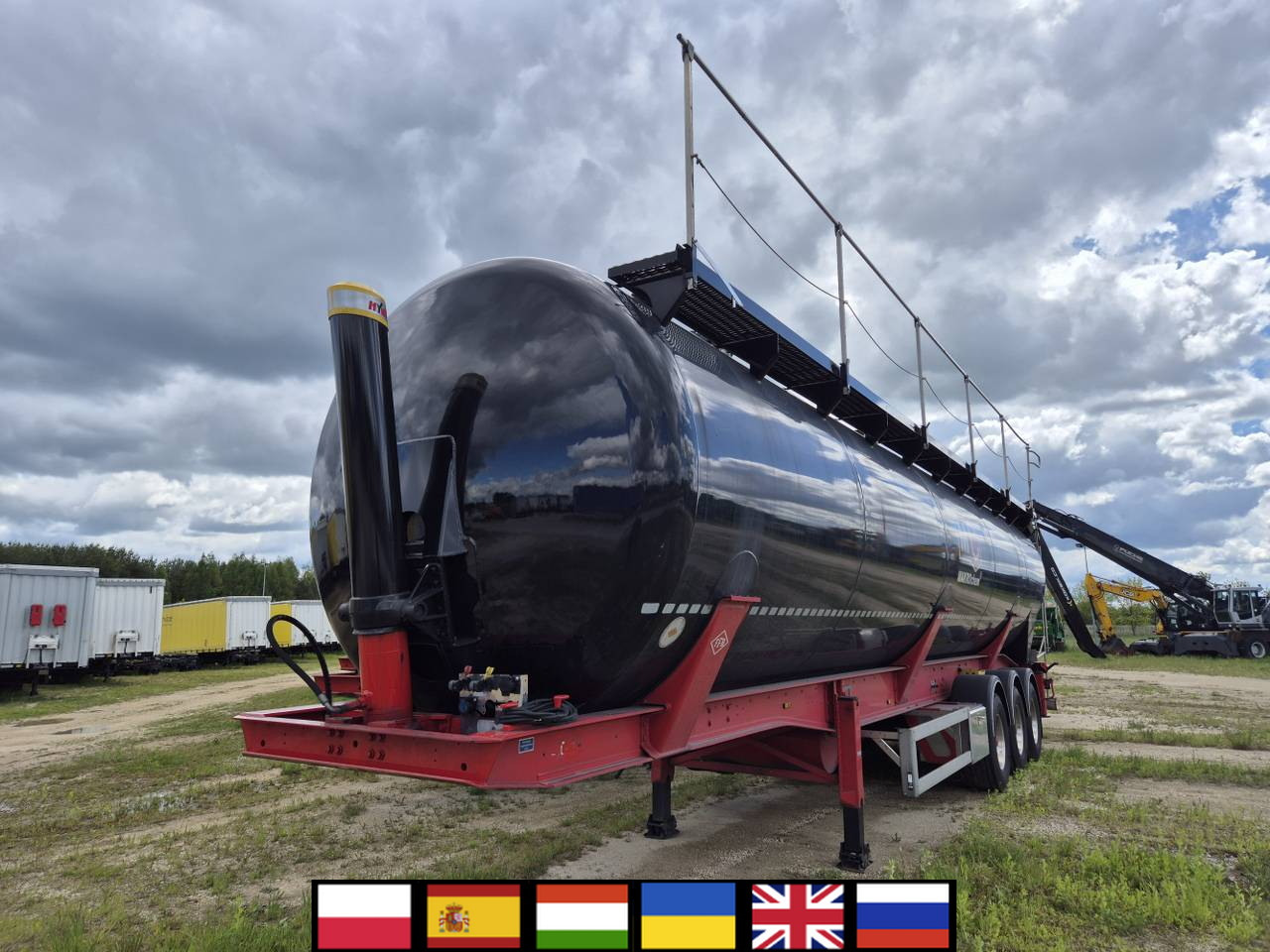 FELDBINDER KIP 66.3 Silo tank / 66 m3 / 2022 / 10 units - Semirremolque silo: foto 1 FELDBINDER KIP 66.3 Silo tank / 66 m3 / 2022 / 10 units - Semirremolque silo: foto 1