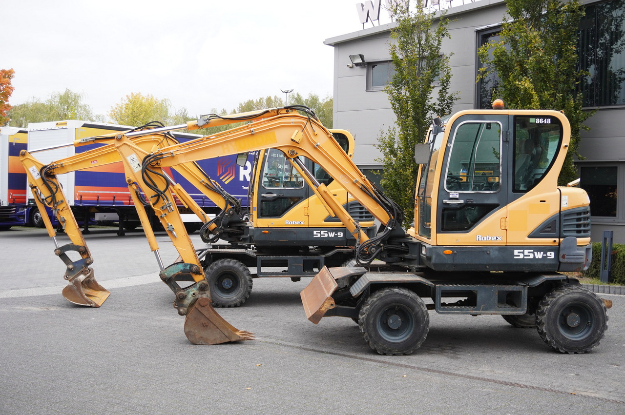 Hyundai Robex 55W-9 Wheeled Excavator 5.5t / 2 units - Excavadora de ruedas: foto 2 Hyundai Robex 55W-9 Wheeled Excavator 5.5t / 2 units - Excavadora de ruedas: foto 2