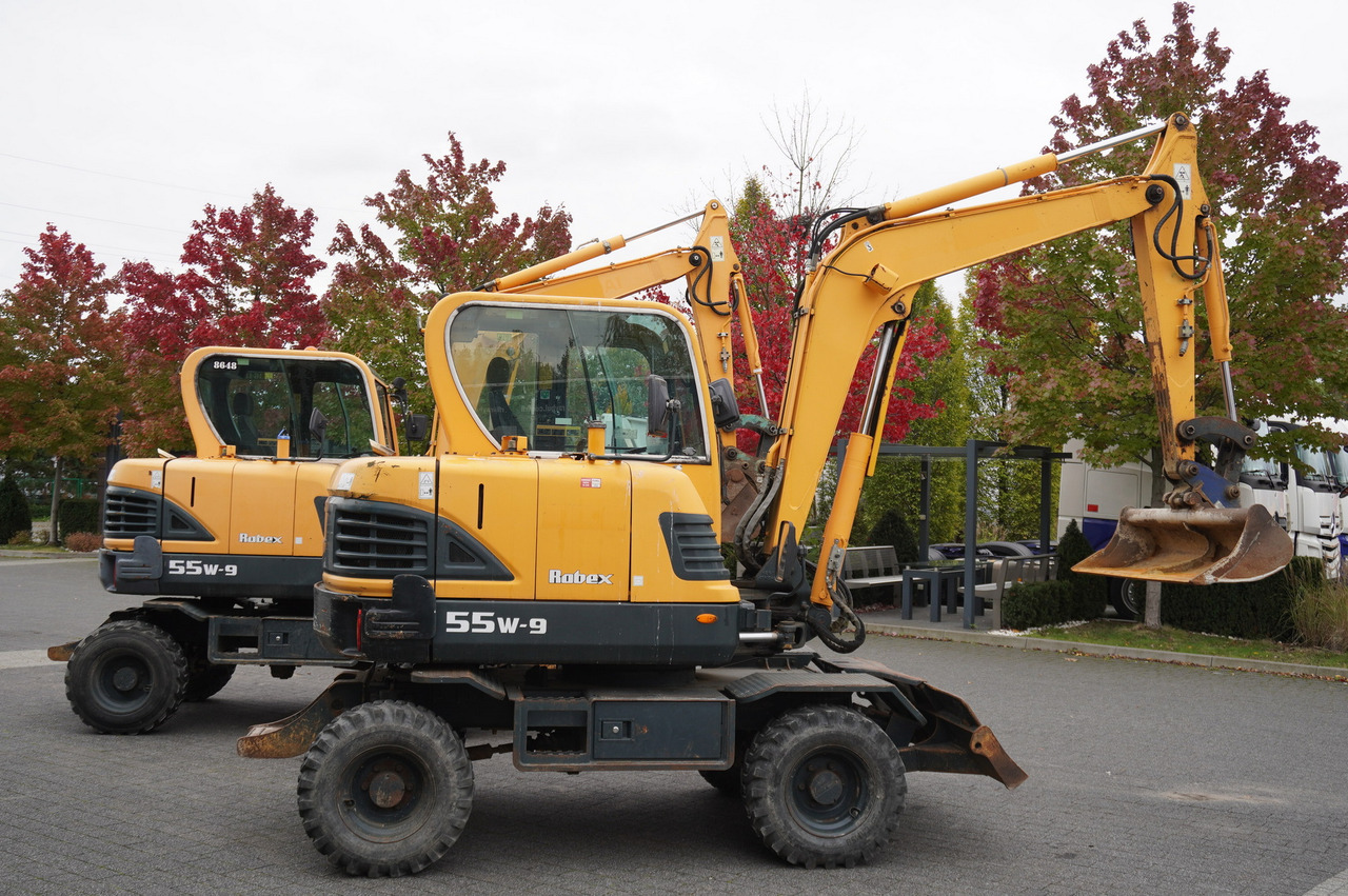 Hyundai Robex 55W-9 Wheeled Excavator 5.5t / 2 units - Excavadora de ruedas: foto 4 Hyundai Robex 55W-9 Wheeled Excavator 5.5t / 2 units - Excavadora de ruedas: foto 4
