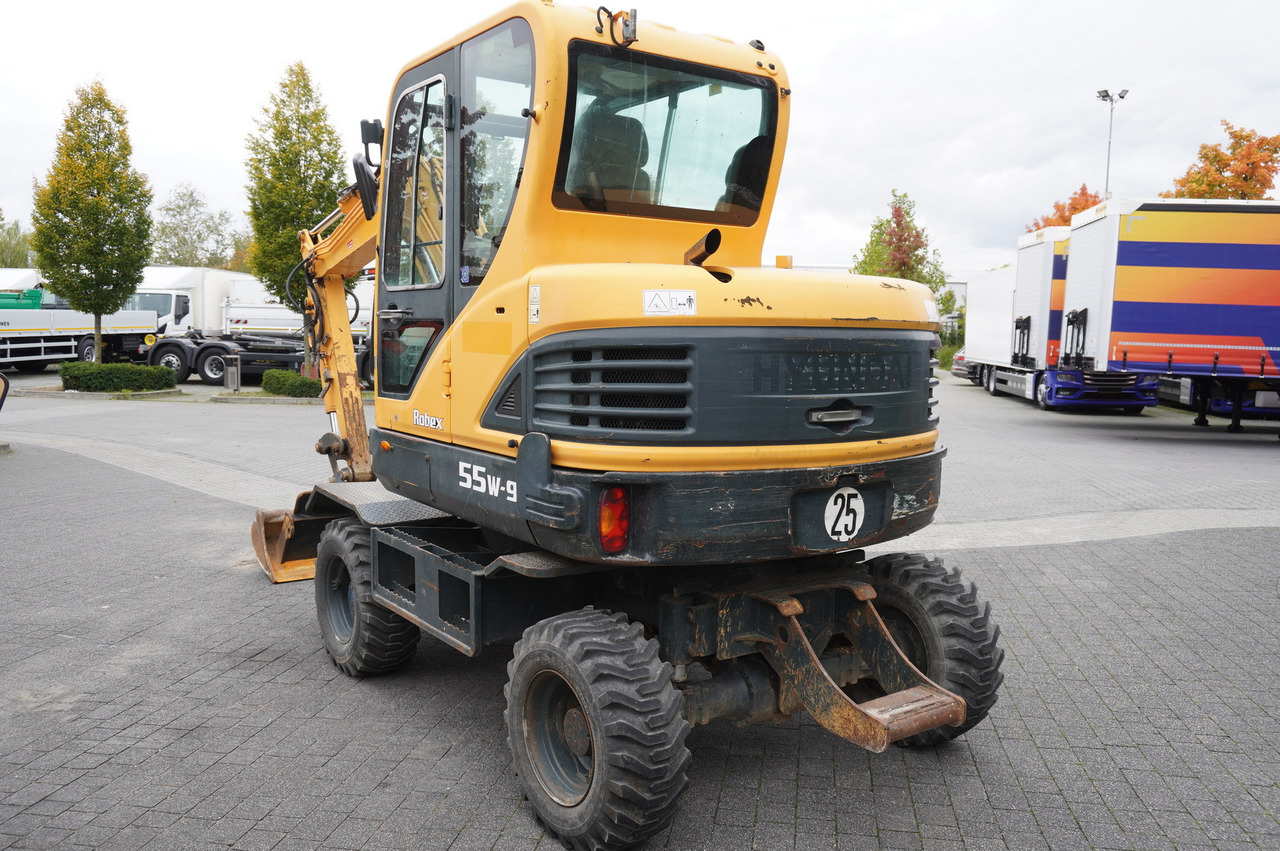 Miniexcavadora Hyundai Robex 55W-9 Wheeled Excavator 5.5t / 2pcs: foto 7