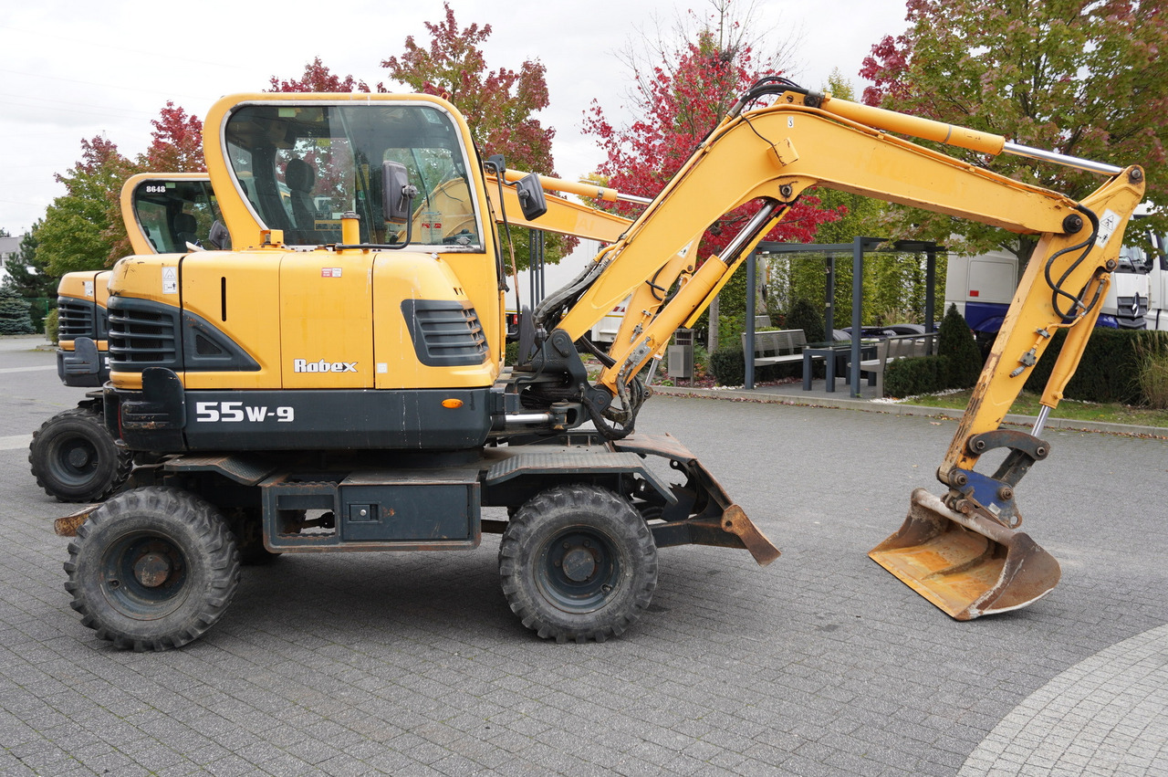 Miniexcavadora Hyundai Robex 55W-9 Wheeled Excavator 5.5t / 2pcs: foto 6