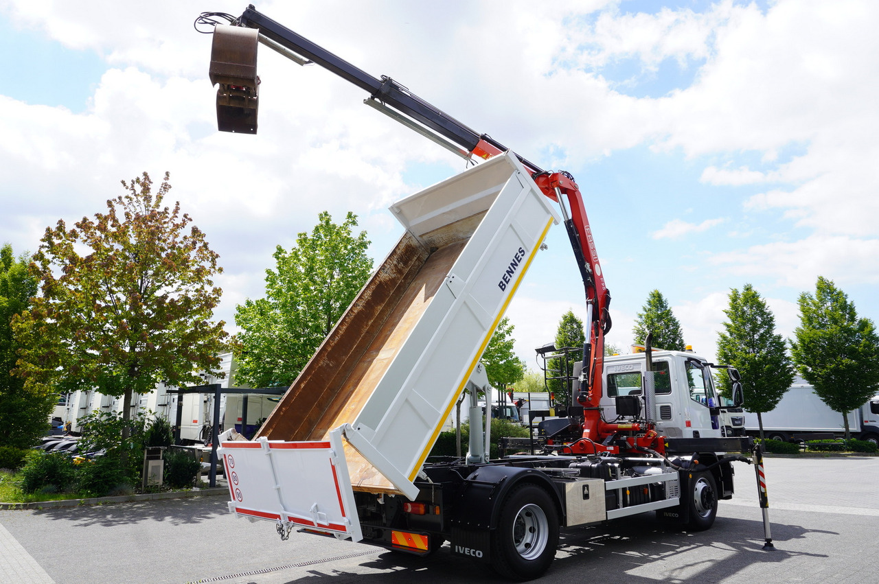 IVECO Eurocargo 160E22 EEV Dump truck / Bortmatic / Crane FASSI F95A.0.22 - Camión grúa: foto 5 IVECO Eurocargo 160E22 EEV Dump truck / Bortmatic / Crane FASSI F95A.0.22 - Camión grúa: foto 5