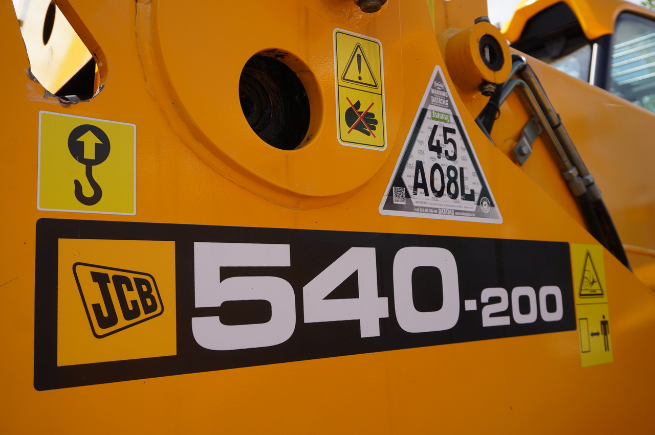 JCB 540-200 Telescopic Loader / 20 m reach / joystick / 2 units - Manipulador telescópico: foto 5 JCB 540-200 Telescopic Loader / 20 m reach / joystick / 2 units - Manipulador telescópico: foto 5