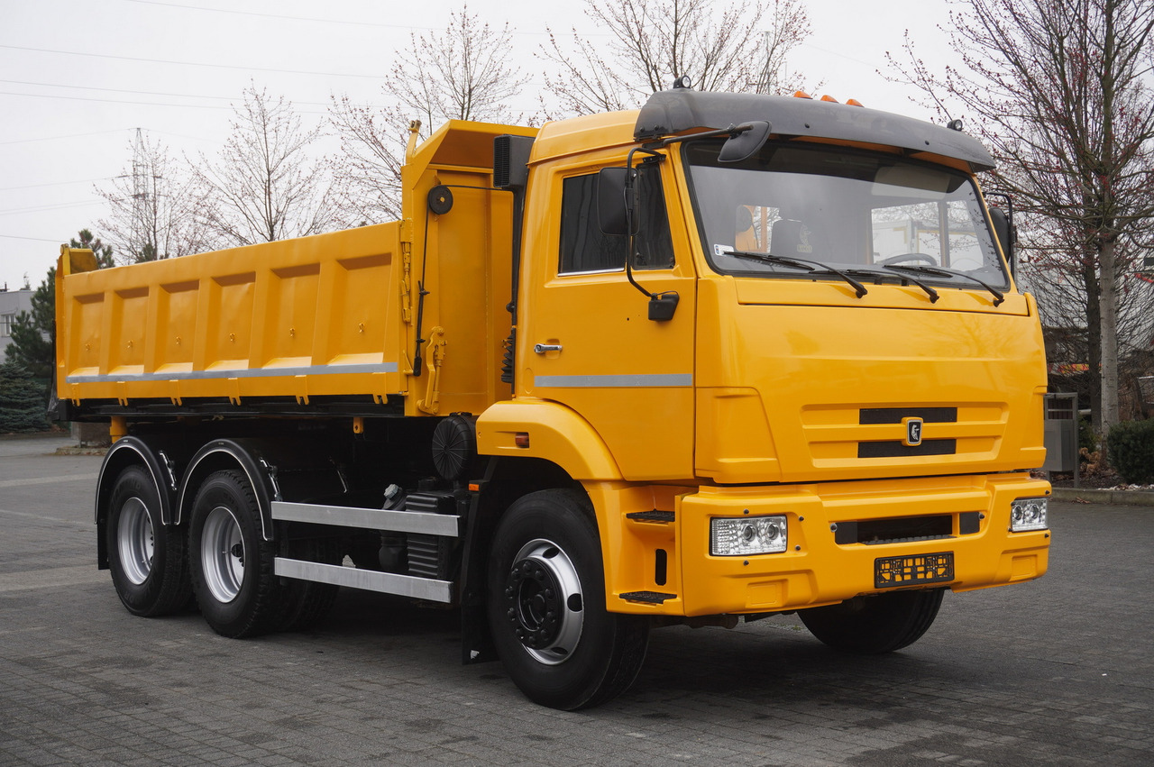 Camión volquete, Camión grúa KAMAZ T2530 E5 6×4 / 3-sided tipper: foto 11