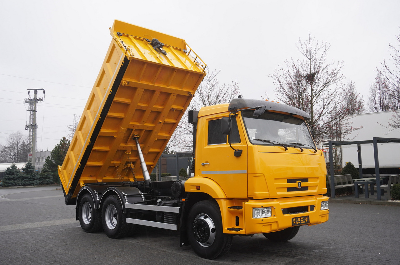 Camión volquete, Camión grúa KAMAZ T2530 E5 6×4 / 3-sided tipper: foto 12