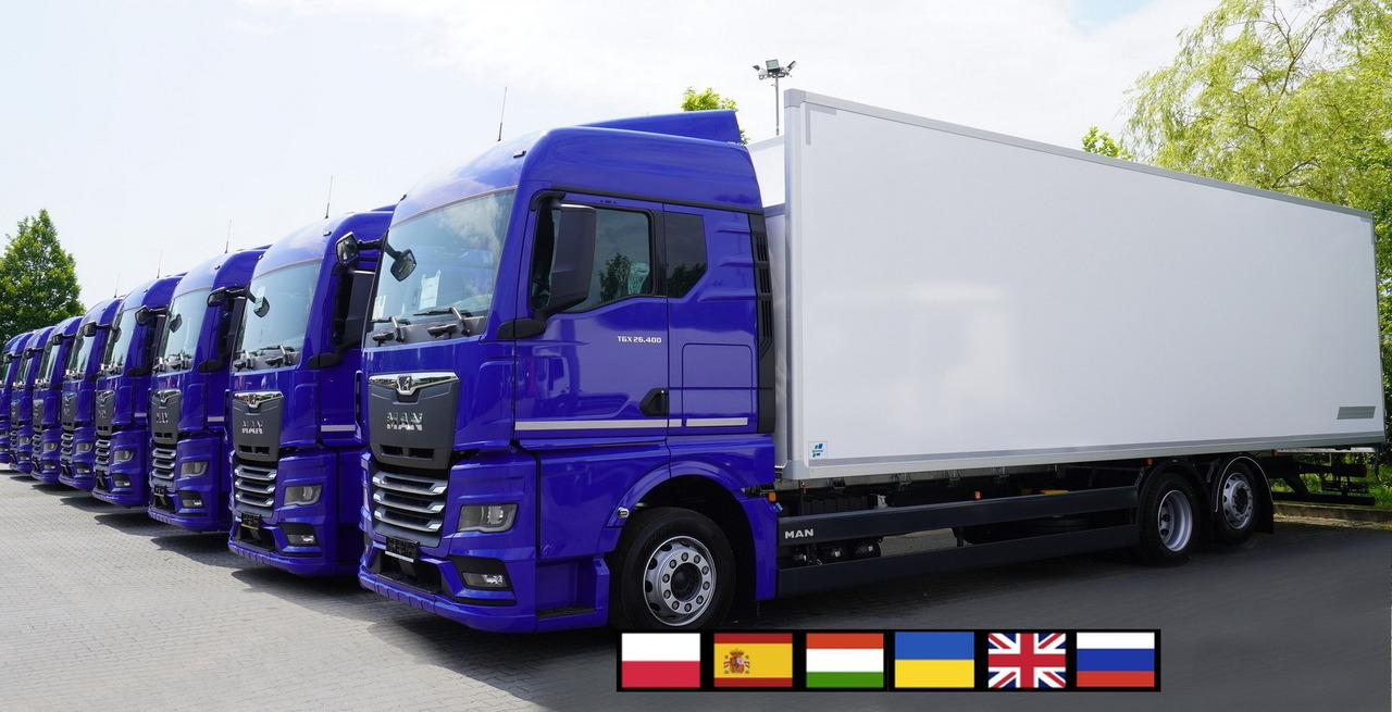 MAN New TGX 26.400 / NEW IGLOOCAR refrigerator 20 pallets / 6×2 / 2024 / 2 units - Camión frigorífico: foto 1 MAN New TGX 26.400 / NEW IGLOOCAR refrigerator 20 pallets / 6×2 / 2024 / 2 units - Camión frigorífico: foto 1