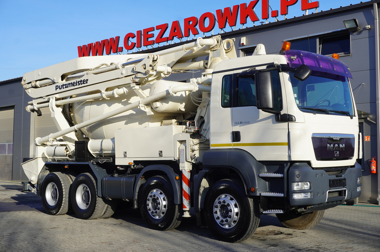 MAN TGS 32.400 8x4 Concrete Mixer Pump truck / 426 MTH !!! / 18 meters - Camión bomba de hormigón: foto 2 MAN TGS 32.400 8x4 Concrete Mixer Pump truck / 426 MTH !!! / 18 meters - Camión bomba de hormigón: foto 2