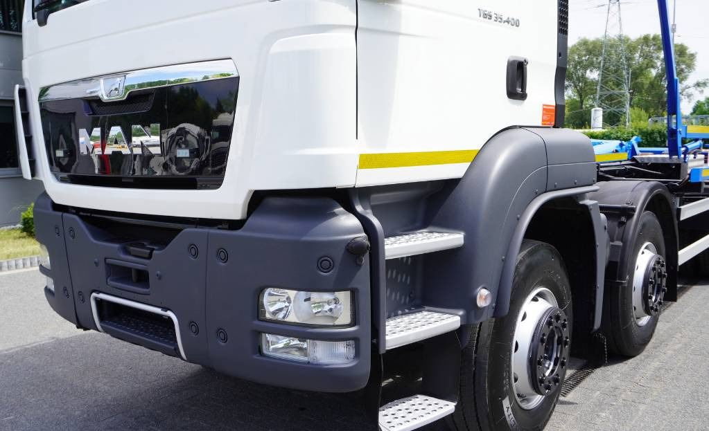 Camión multibasculante MAN TGS 35.400 8×4 HYVA LIFT 32.56 SE hooklift: foto 19