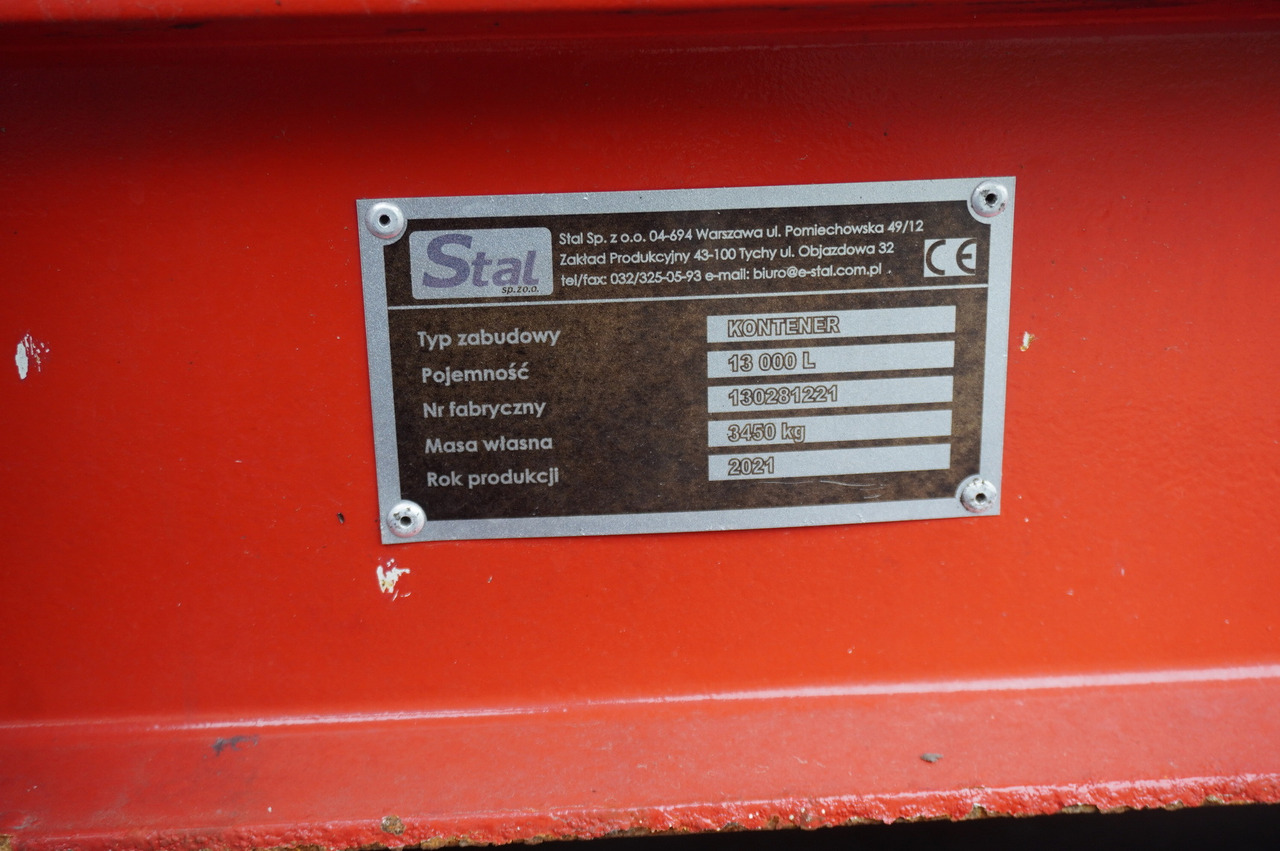 Cuba de purín MAN TGS 35.420 8×2 / NEW septic barrel 13000 L / 3 steered axles: foto 9 Cuba de purín MAN TGS 35.420 8×2 / NEW septic barrel 13000 L / 3 steered axles: foto 9