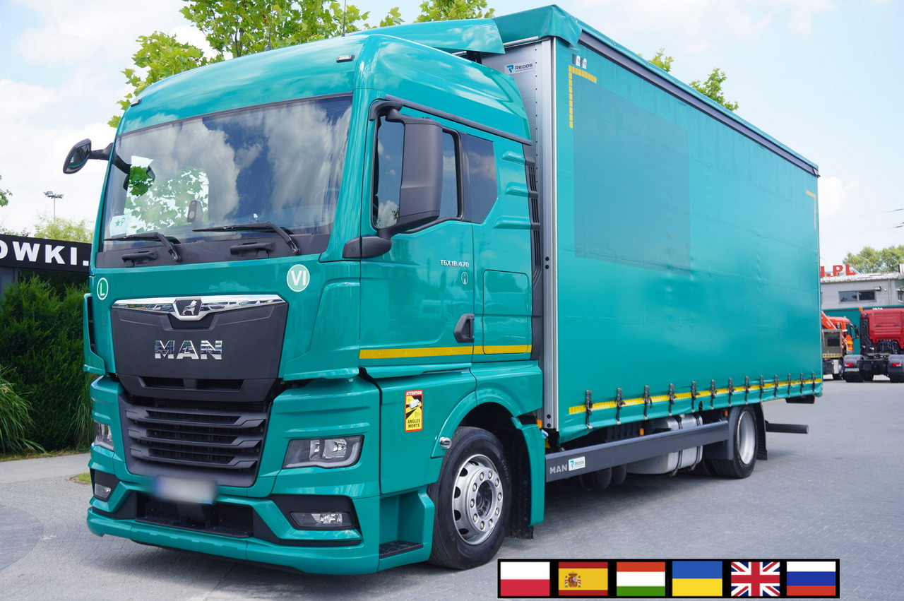 MAN TGX 18.470 / 2022 / Curtainsider 19 EPAL / Retarder / 15 units - Camión lona: foto 1 MAN TGX 18.470 / 2022 / Curtainsider 19 EPAL / Retarder / 15 units - Camión lona: foto 1