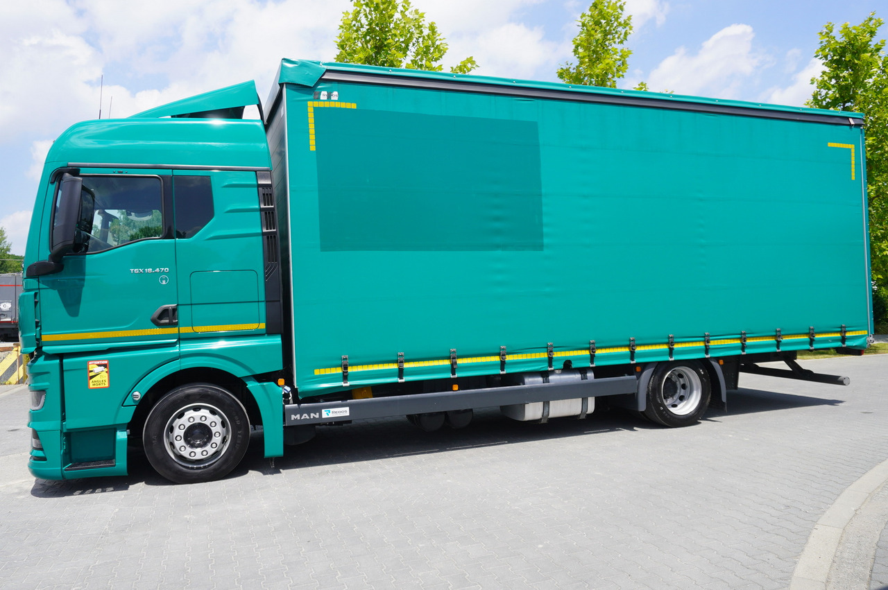 MAN TGX 18.470 / 2022 / Curtainsider 19 EPAL / Retarder / 15 units - Camión lona: foto 2 MAN TGX 18.470 / 2022 / Curtainsider 19 EPAL / Retarder / 15 units - Camión lona: foto 2