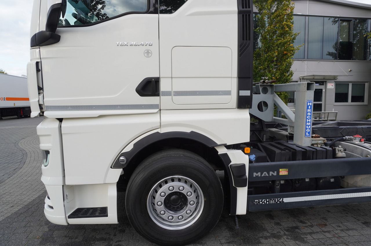 Camión volquete MAN TGX 26.470 6x2 COINTAINERKIPPER HYVA HIRMSCHLING / 200 tho. km!: foto 18