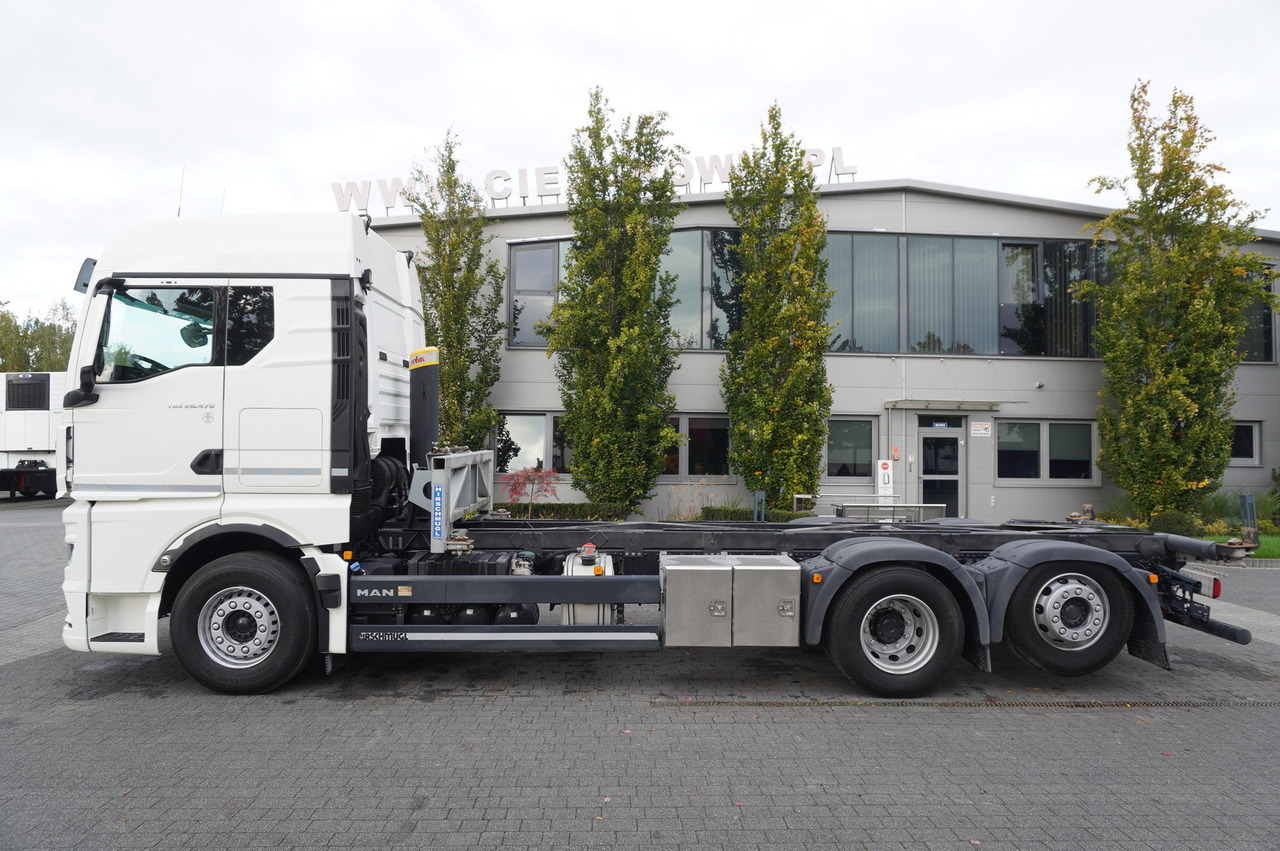 Camión volquete MAN TGX 26.470 6x2 COINTAINERKIPPER HYVA HIRMSCHLING / 200 tho. km!: foto 7